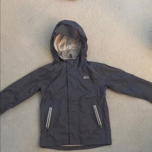 REI Kids' Gray Waterproof Jacket